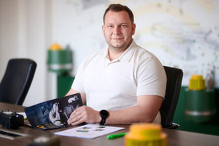 Gary Brock, Mitarbeiter technischer Vertrieb bei der ball-b GmbH