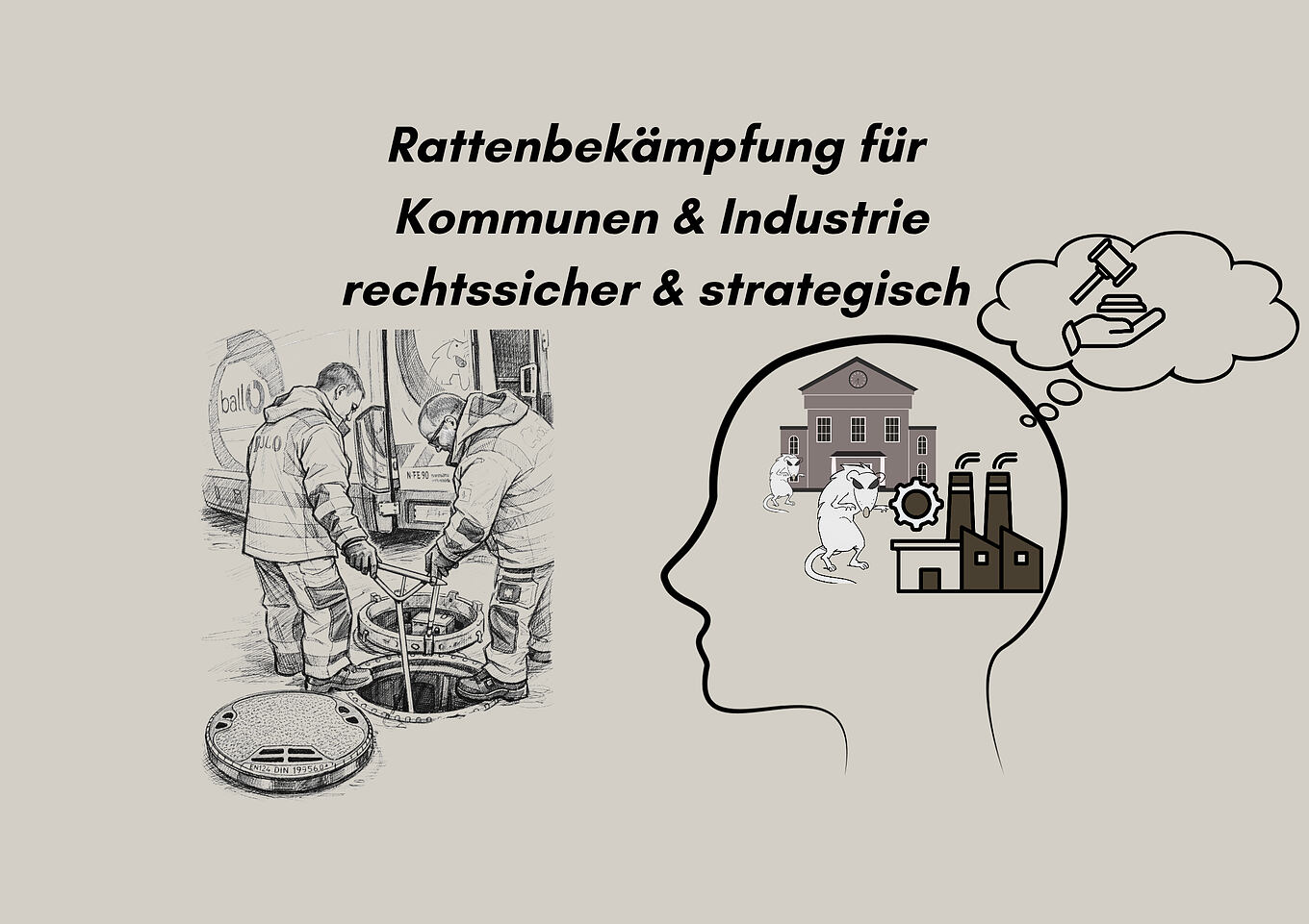 Symbolbild für den Blogbeitrag: Rattenbekämpfung für Kommunen & Industrie: Strategien, Verantwortung und rechtssichere Umsetzung