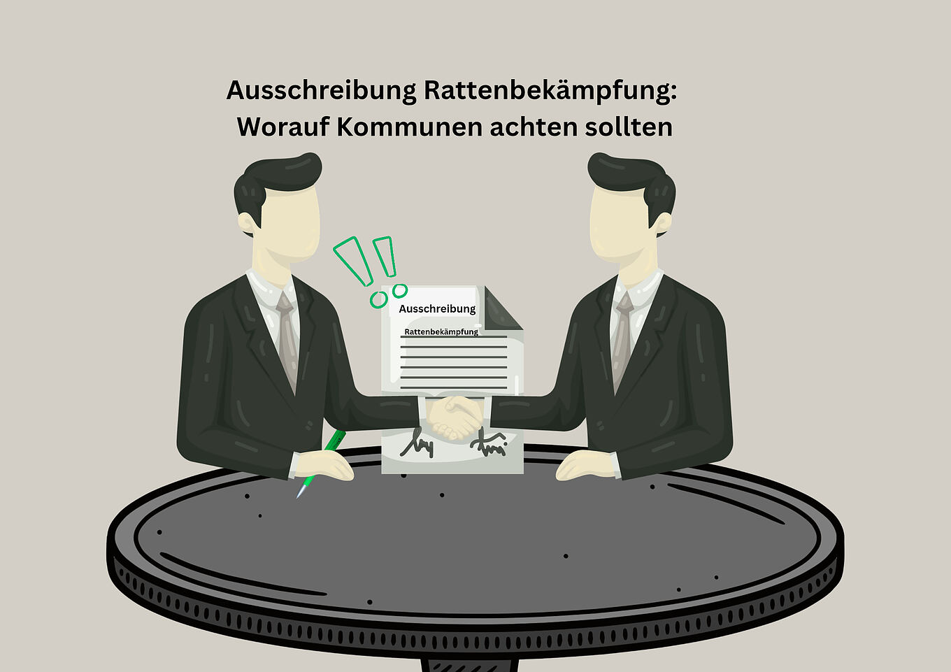 Symbolbild für den Blogbeitrag: Ausschreibung Rattenbekämpfung: Worauf Kommunen achten sollten