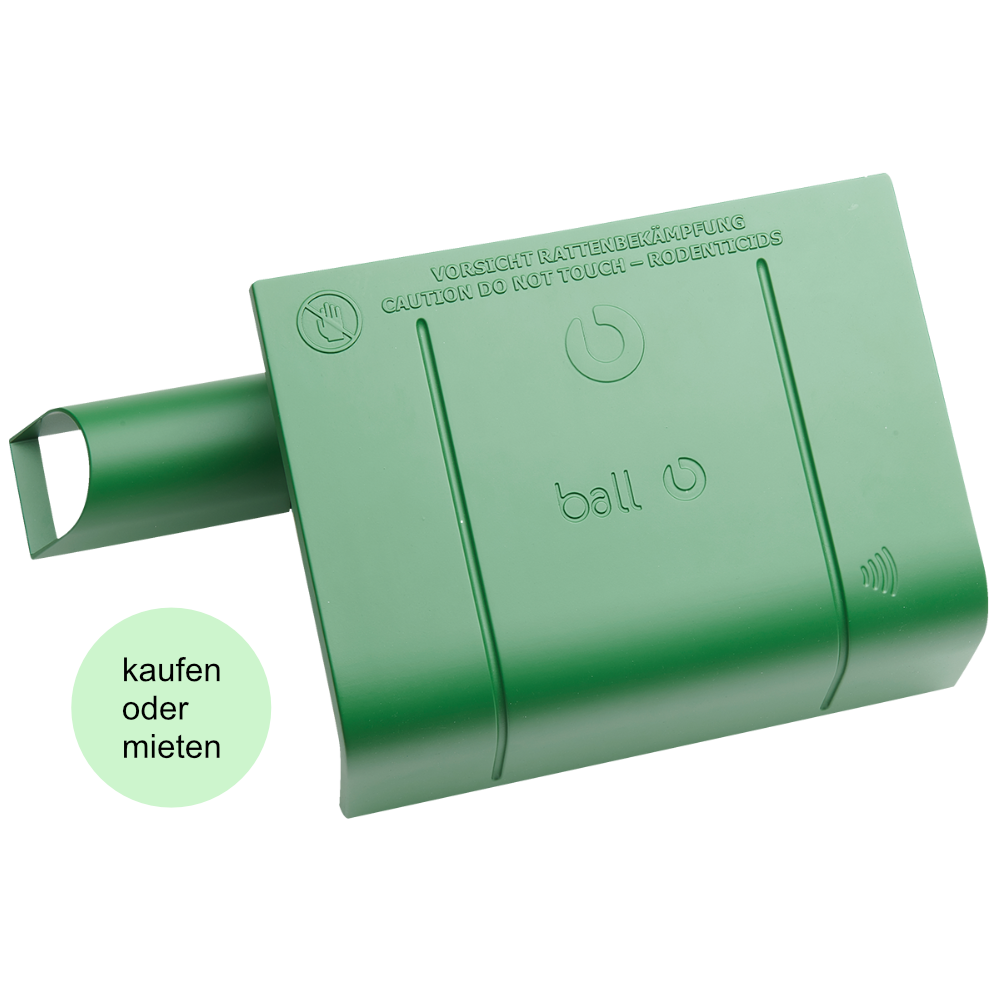 toxProtect® 1701 Köderschutzbox zur oberirdischen Rattenbekämpfung im Innen- und Außenbereich mit Logo zum kaufen oder mieten